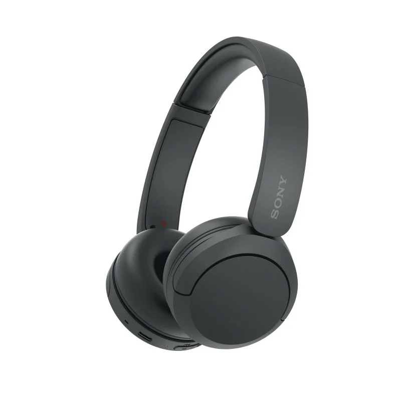 Sony WH-CH520 Casque Bluetooth 5.2 avec Microphone Intégré - Arceau Ajustable - Connectivité Multipoint - Casque Rotatif - Autonomie jusqu'à 50 heures - Coloris Noir