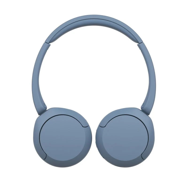 Sony WH-CH520 Casque Bluetooth 5.2 avec Microphone Intégré - Arceau Ajustable - Connectivité Multipoint - Casque Rotatif - Autonomie jusqu'à 50 heures - Coloris Bleu