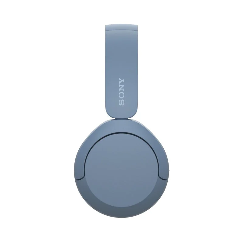 Sony WH-CH520 Casque Bluetooth 5.2 avec Microphone Intégré - Arceau Ajustable - Connectivité Multipoint - Casque Rotatif - Autonomie jusqu'à 50 heures - Coloris Bleu