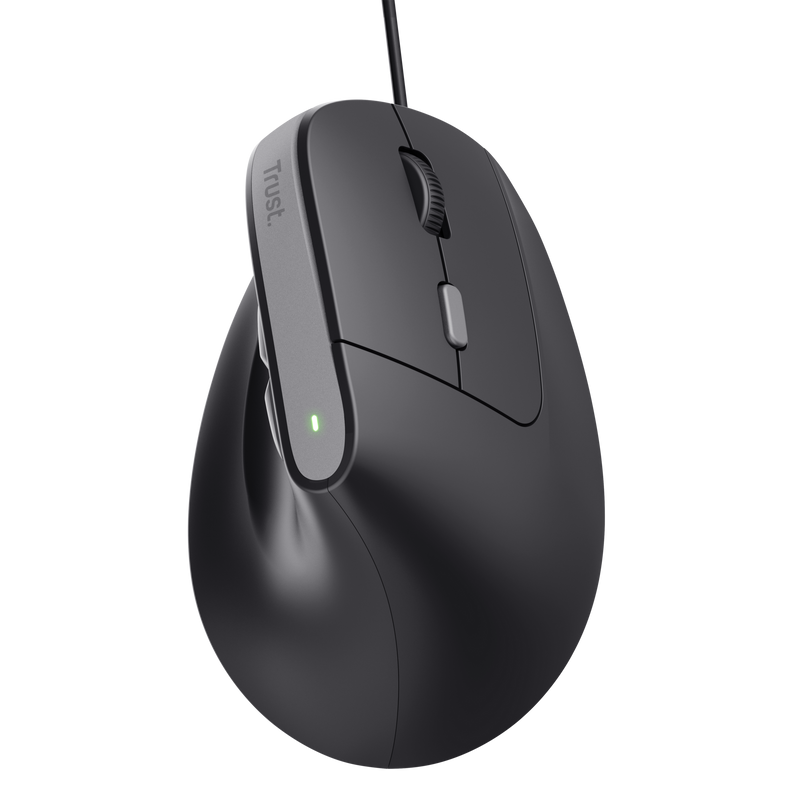 Souris Ergonomique Trust Bayo Ii - 2400dpi - 6 Boutons - Couleur Noir