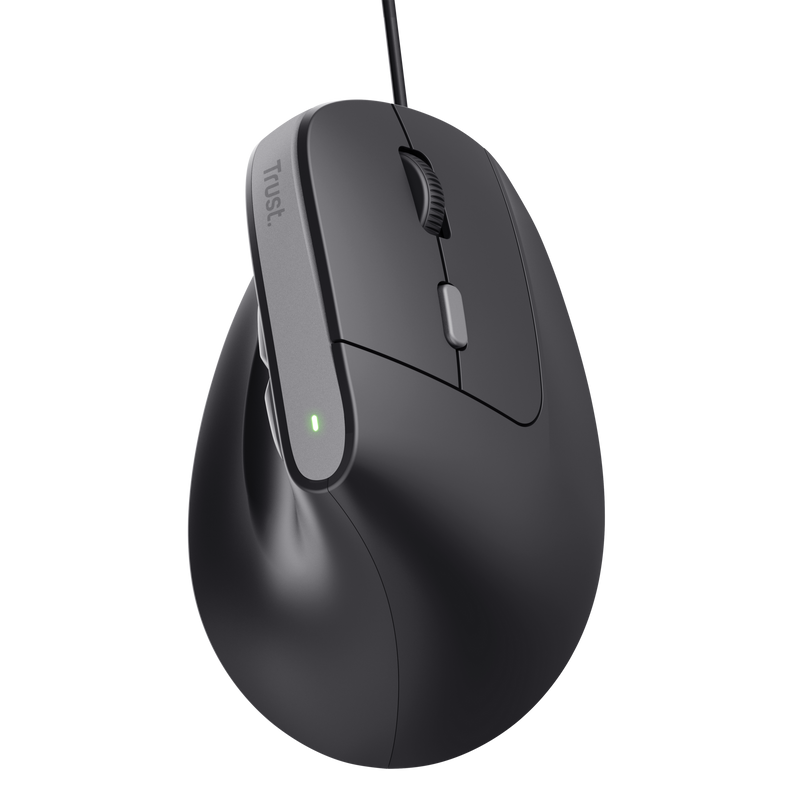 Souris Ergonomique Trust Bayo Ii - 2400dpi - 6 Boutons - Couleur Noir