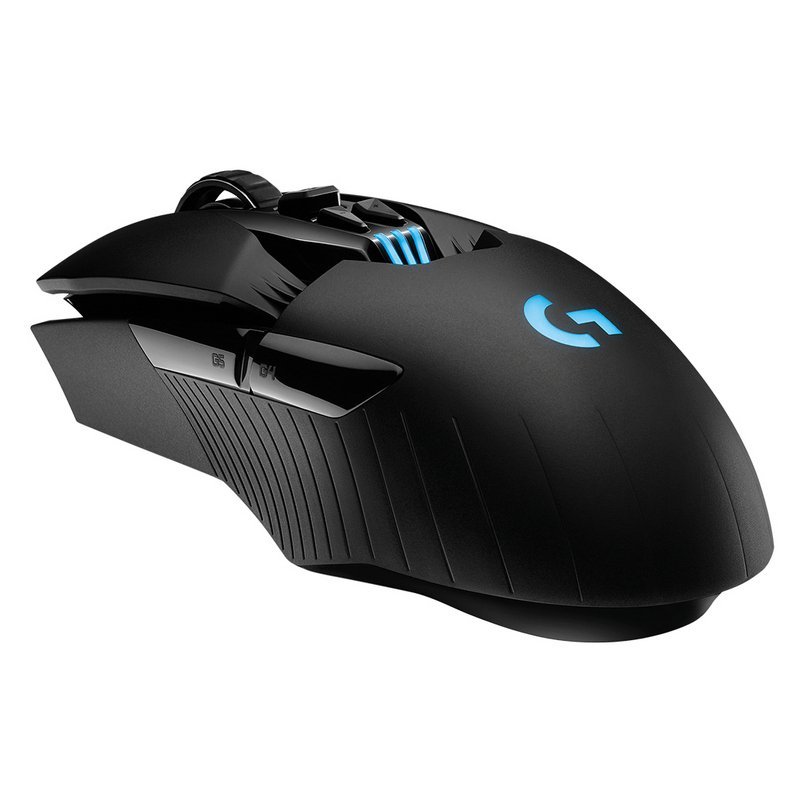 Souris sans fil USB Logitech G903 Lightspeed 16000dpi - 10 boutons programmables - Eclairage RVB - Capteur Hero - Technologie Lightspeed - Poids ajustable - Utilisation ambidextre - Couleur noire