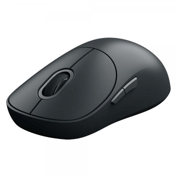 Souris sans fil Xiaomi Wireless Mouse 3 avec 2,4 GHz et adaptateur Bluetooth 1200 dpi - 5 boutons - Utilisation droitier - Couleur noire