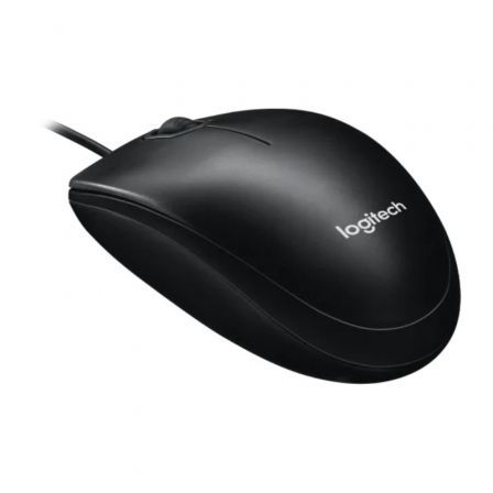 Souris USB Logitech M100 1000dpi - 3 Boutons - Utilisation Ambidextre - Câble 1,80m - Coloris Noir