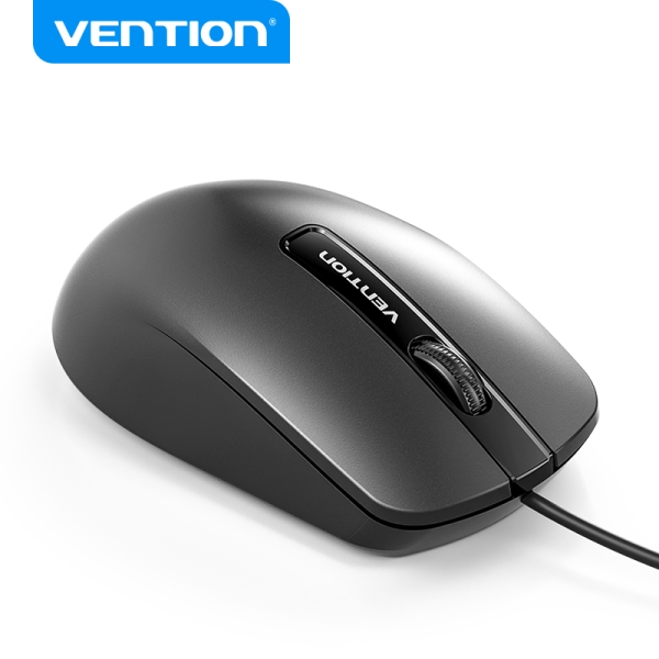 Souris Vention KTA USB-A - 3 Boutons - DPI 1200 - Matériaux PVC et ABD - Couleur Noir