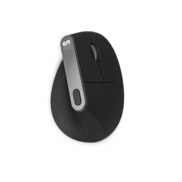 Souris verticale Subblim Nature Vertical Ergo Dual Bluetooth, USB 2.4Ghz 4000dpi - 5 Boutons - Utilisation droitier - Couleur Noir