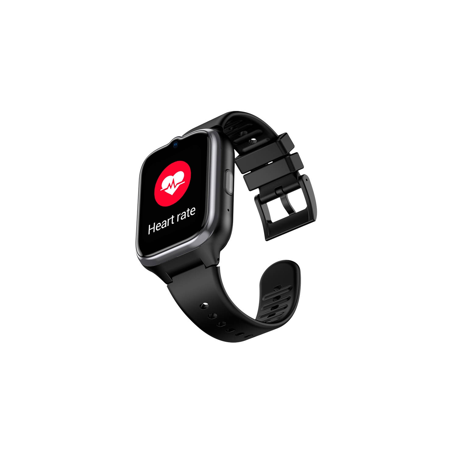 SPC Smartee 4G Senior Smartwatch Écran Tactile 1,7" - Mesure la Fréquence Cardiaque, les Pas, les Calories etc... - Protection IP68 - Couleur Noir