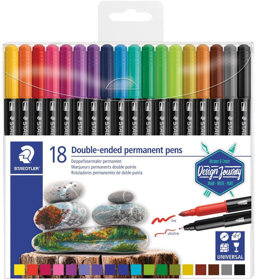 Staedtler 3187 Lot de 18 marqueurs