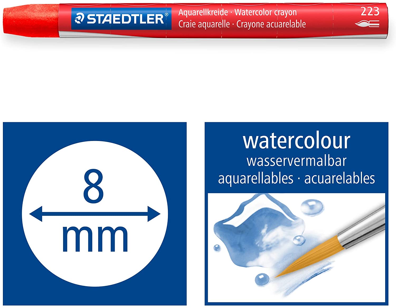  Staedtler 223 Crayons Aquarelle