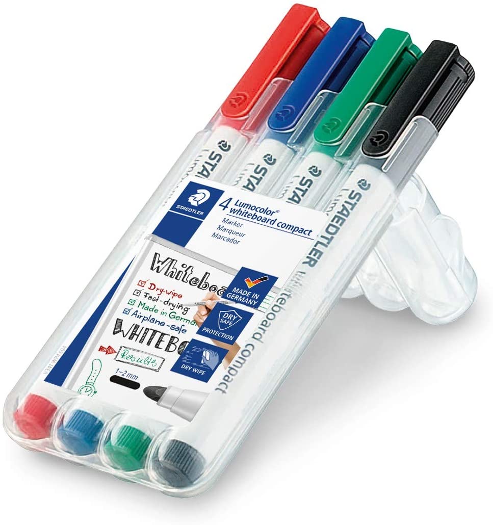 LOT de 4 Marqueur tableau blanc Staedtler