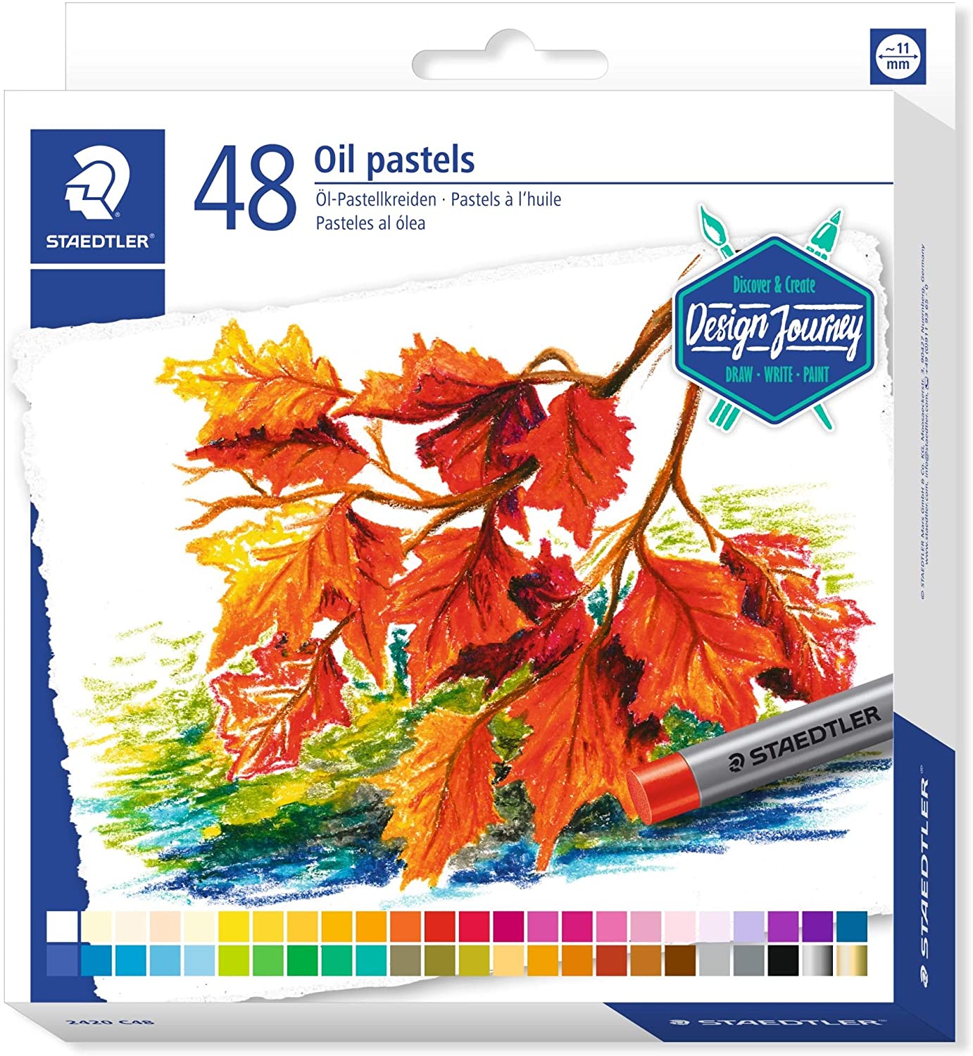  Staedtler Oil Pastels 48 Couleurs