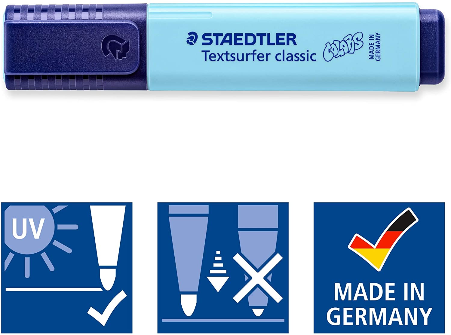 LOT de 4 marqueurs fluo Staedtler Textsurfer