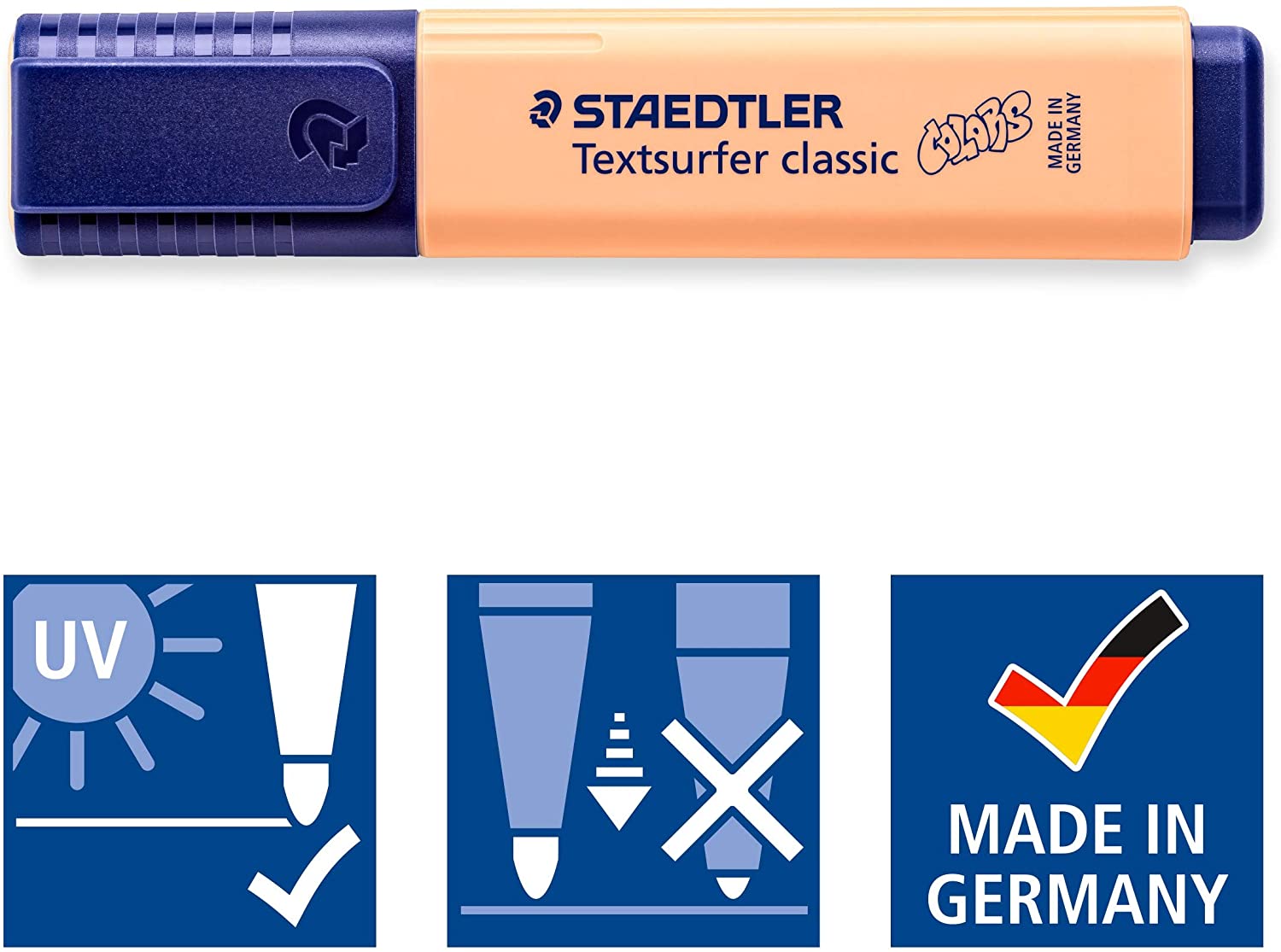 LOT de 6 marqueurs fluo Staedtler Textsurfer