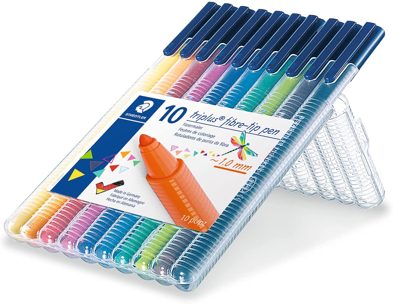 Staedtler TriplusColor323 Lot de 10 marqueurs