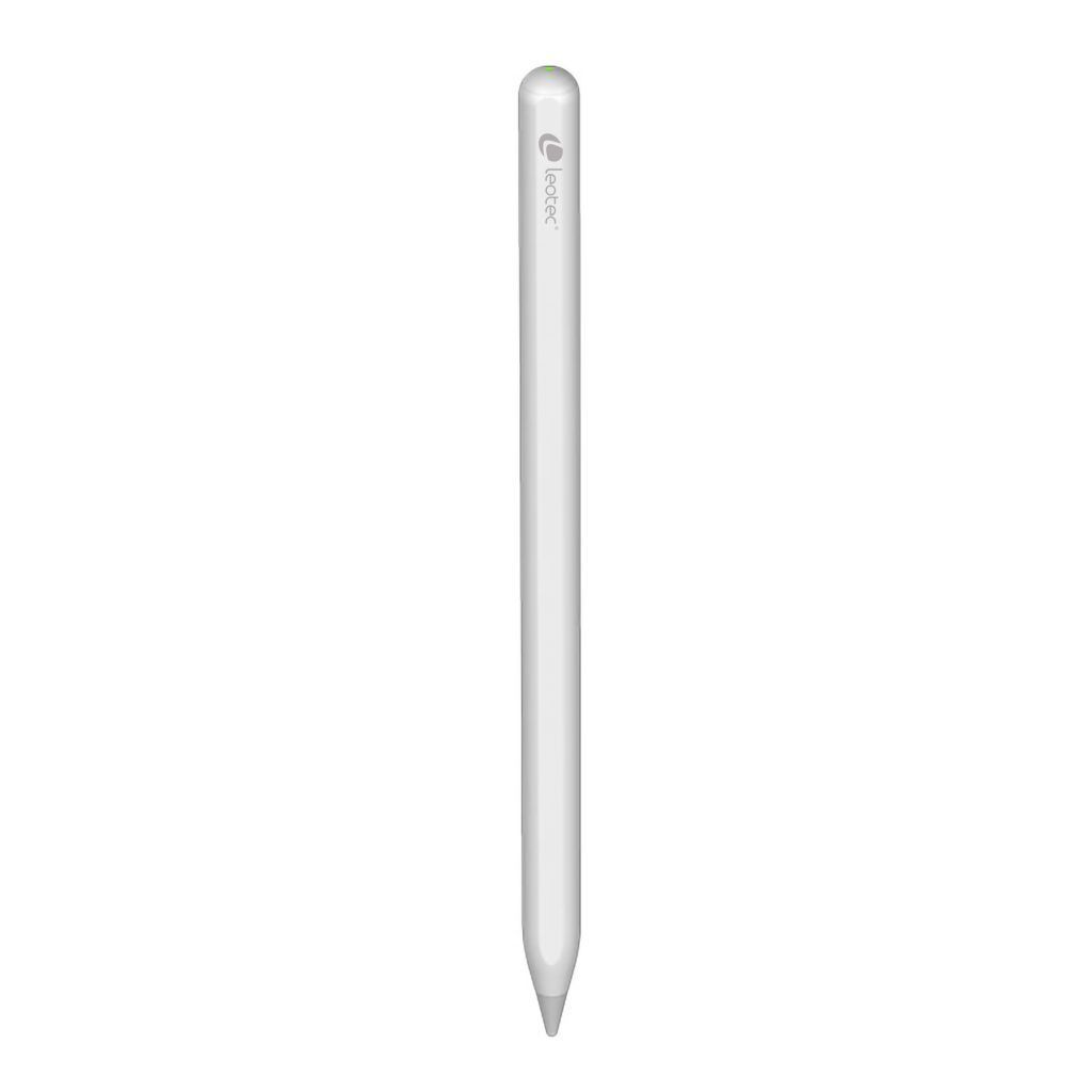 Stylet numérique Leotec Stylus ePen Pro+ pour écran tactile - Compatible avec iPad et iPad Pro (à partir de 2018) - Bouton marche/arrêt - Arrêt automatique - Charge magnétique - Autonomie jusqu'à 12h - Embout de rechange