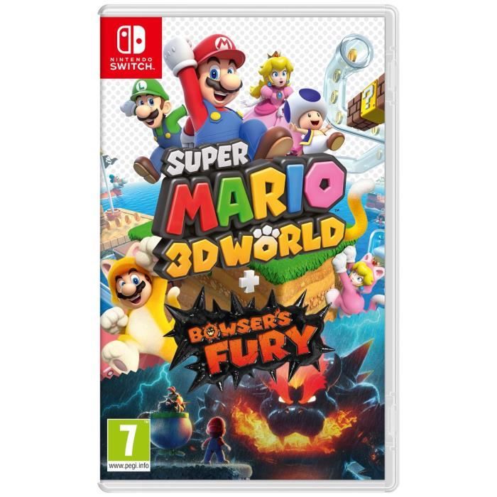 Super Mario 3D World + Bowser's Fury  Jeu Nintendo Switch