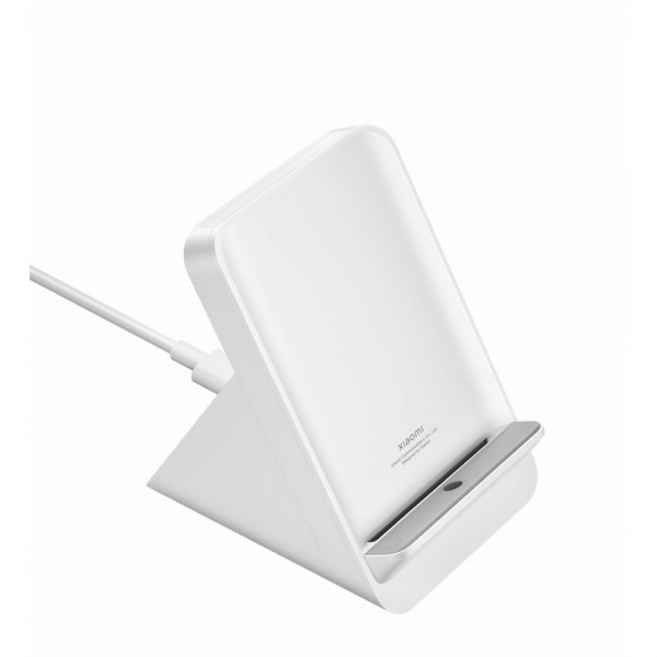 Support de charge sans fil adaptatif Xiaomi 80W Chargeur sans fil 80W - Dissipation thermique - Détection d'objets étrangers - Couleur blanche