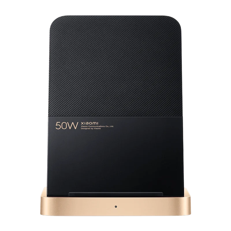 Support de charge sans fil Xiaomi 50W Chargeur sans fil 50W - Technologie QI - Couleur Noir/Bronze