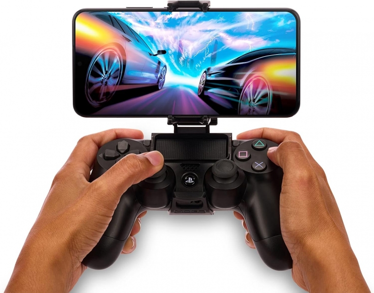 Support de jeu mobile PowerA Moga compatible avec Playstation 4 et 5