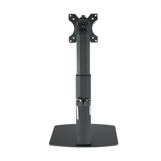 Support de table Tooq pour écran 17"-32" - Réglage de la hauteur par piston à gaz - Gestion des câbles - Poids max 7Kg - VESA 100X100mm - Couleur noire