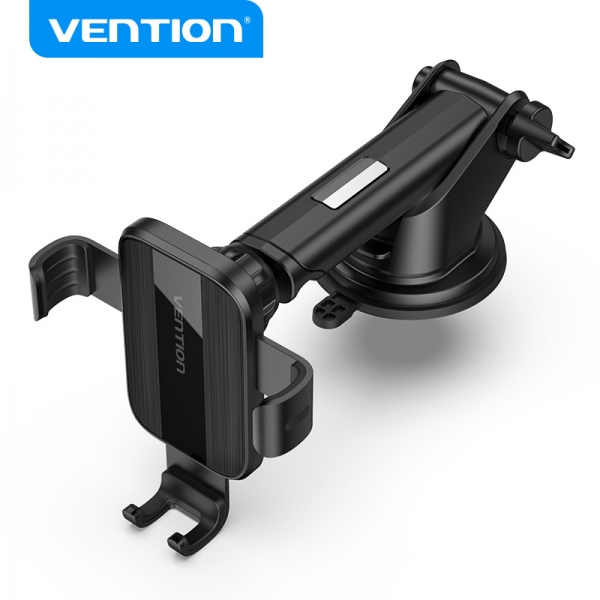 Support Voiture pour Smartphone Vention - Noir