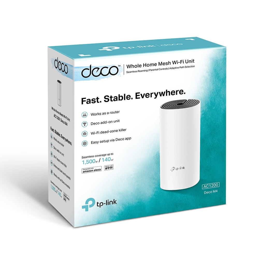 Système WiFi double bande TP-Link Deco M4 Mesh AC1200