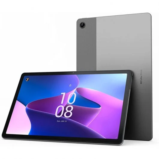 Tablette Lenovo Tab M10 Plus (3e génération) 10,6" 2K WiFi, Bluetooth 5.0 - 128 Go - RAM 4 Go - 4 haut-parleurs Dolby Atmos - Couleur Gris