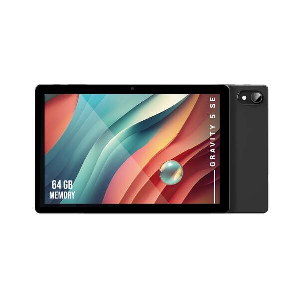 Tablette SPC Gravity 5 SE Écran IPS 10,1" - 4 Go - 64 Go - Appareil photo 2Mpx - Batterie 5 000 mAh - Couleur Noir