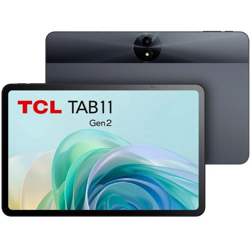 Tablette TCL TAB 11 Gen 2 Écran 11" FHD - 256 Go - RAM 6 Go - WiFi, Bluetooth 5.0 - Caméra principale 8MP - Batterie 8000mAh - Couleur Gris