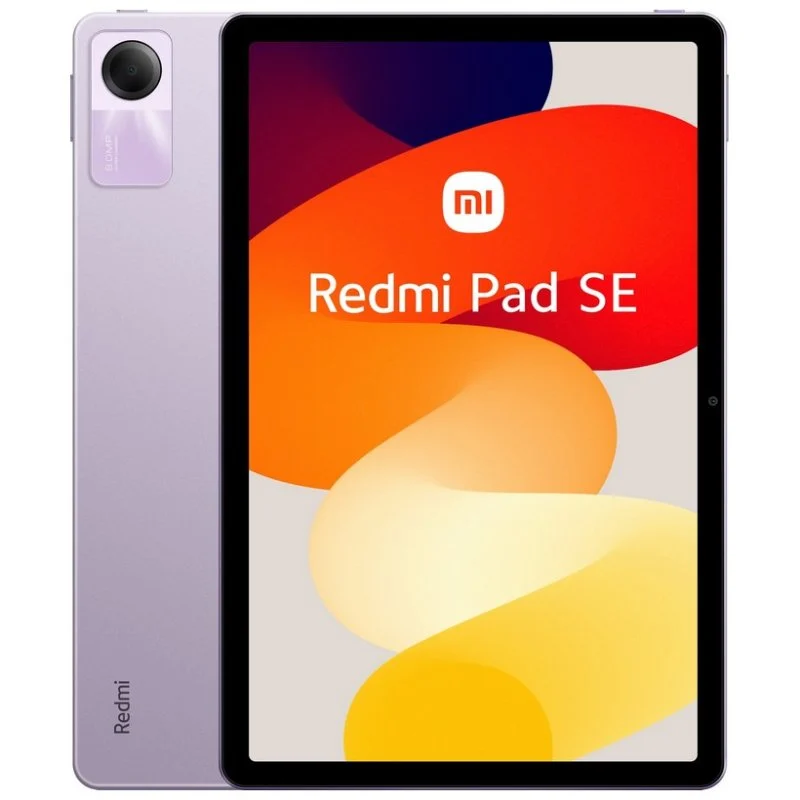 Tablette Xiaomi Redmi Pad SE Écran 11" FHD+ 90 Hz - 4 Go / 128 Go - WiFI, Bluetooth 5.0 - Caméra 8Mp - Batterie 8000 mAh - Prend en charge la charge 10W - Couleur lavande