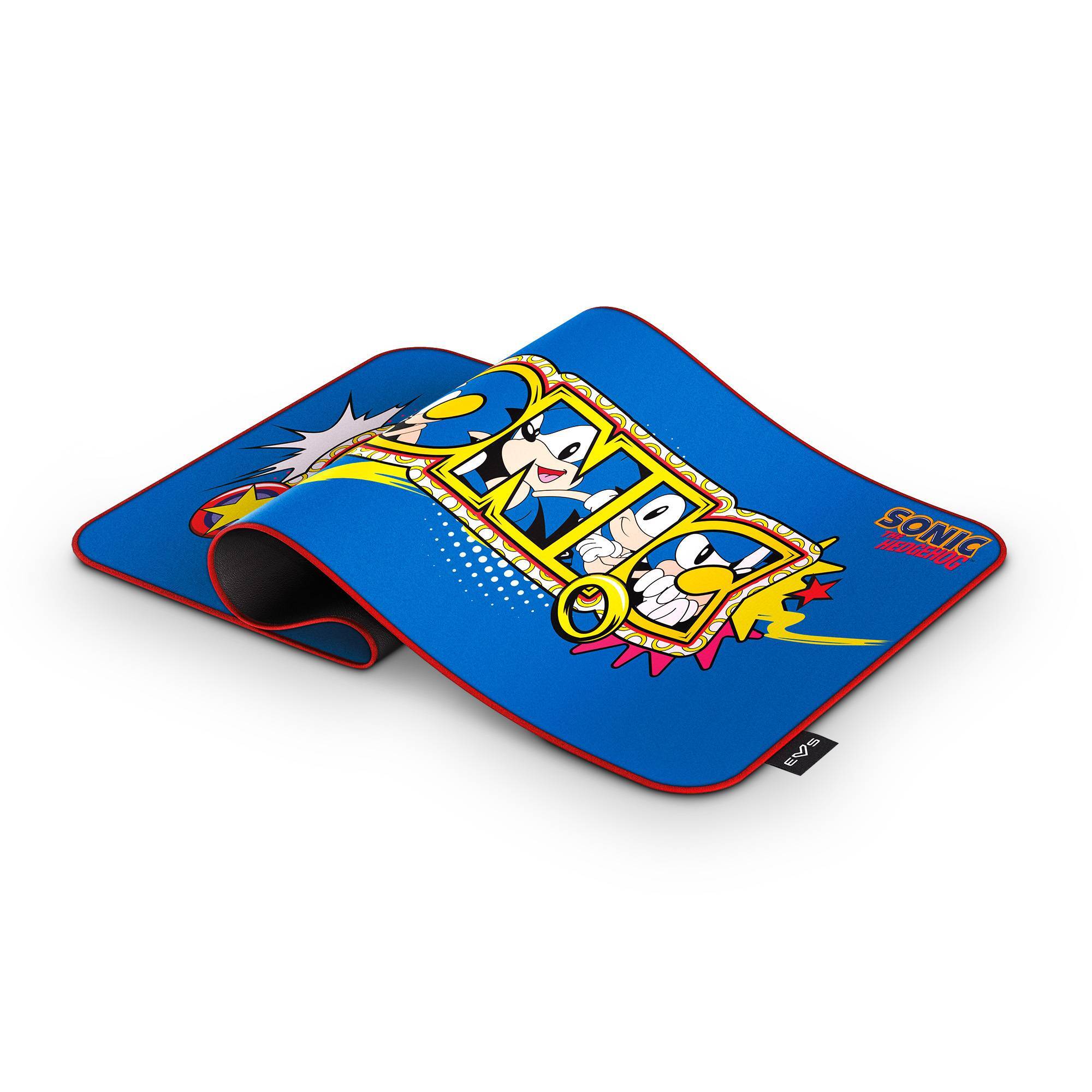 Tapis de Souris Gaming Energy Sistem ESG Sonic Classic - Taille XXL - Base en Caoutchouc Antidérapant - Couleur Bleu