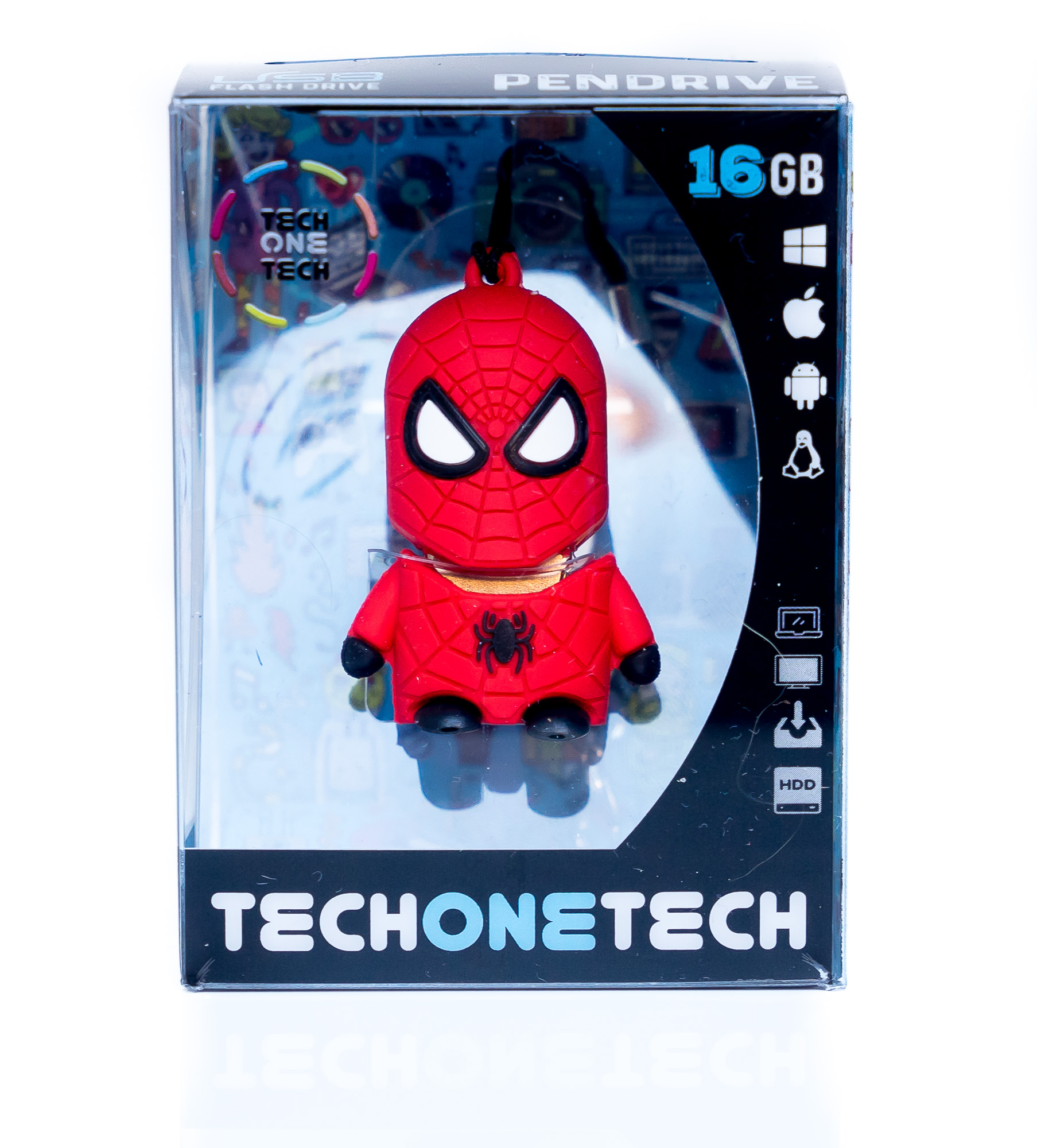 TechOneTech Super Spider Clé USB 2.0 32 Go