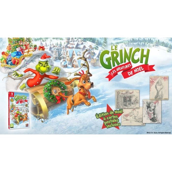 The Grinch Les Aventures De Noël - Jeu Nintendo Switch