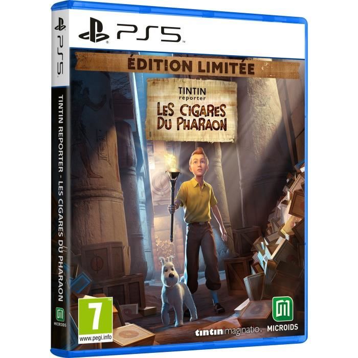 Tintin Reporter - Les Cigares Du Pharaon - Jeu PS5 -  Edition Limitée