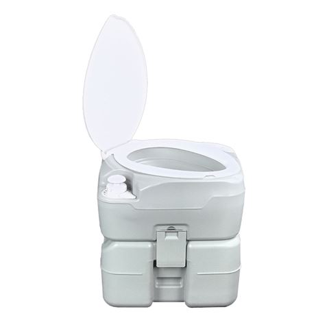 Toilette Chimique Portative Muvip 20 Litres Diagonale avec Niveau - Couleur Blanc