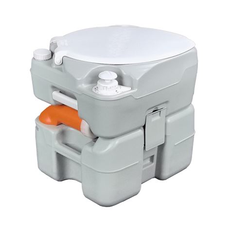 Toilette Chimique Portative Muvip 20 Litres Diagonale avec Niveau - Couleur Blanc