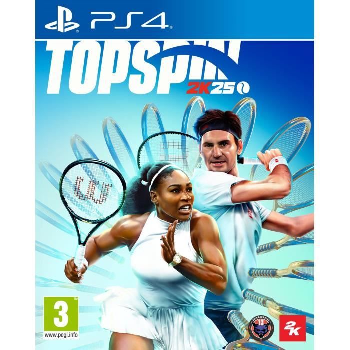 TopSpin 2K25 - Jeu PS4 - Edition Standard