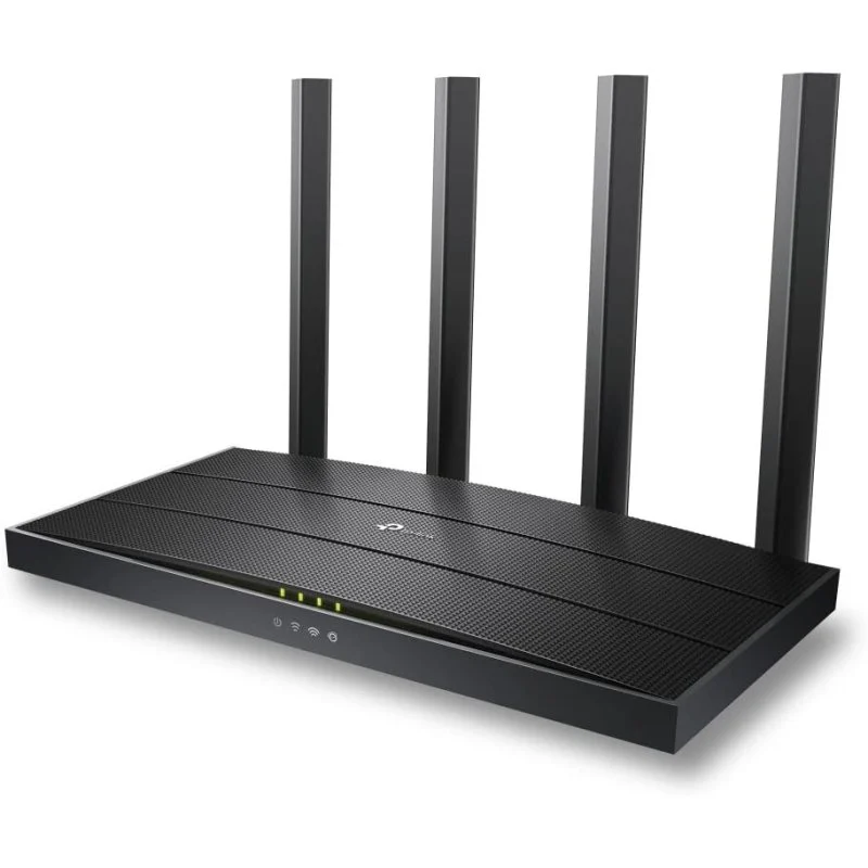 TP-Link Archer AX12 Routeur sans fil double bande AX1500 WiFi 6 - 4 ports RJ-45 - 4 antennes externes - Couleur noire