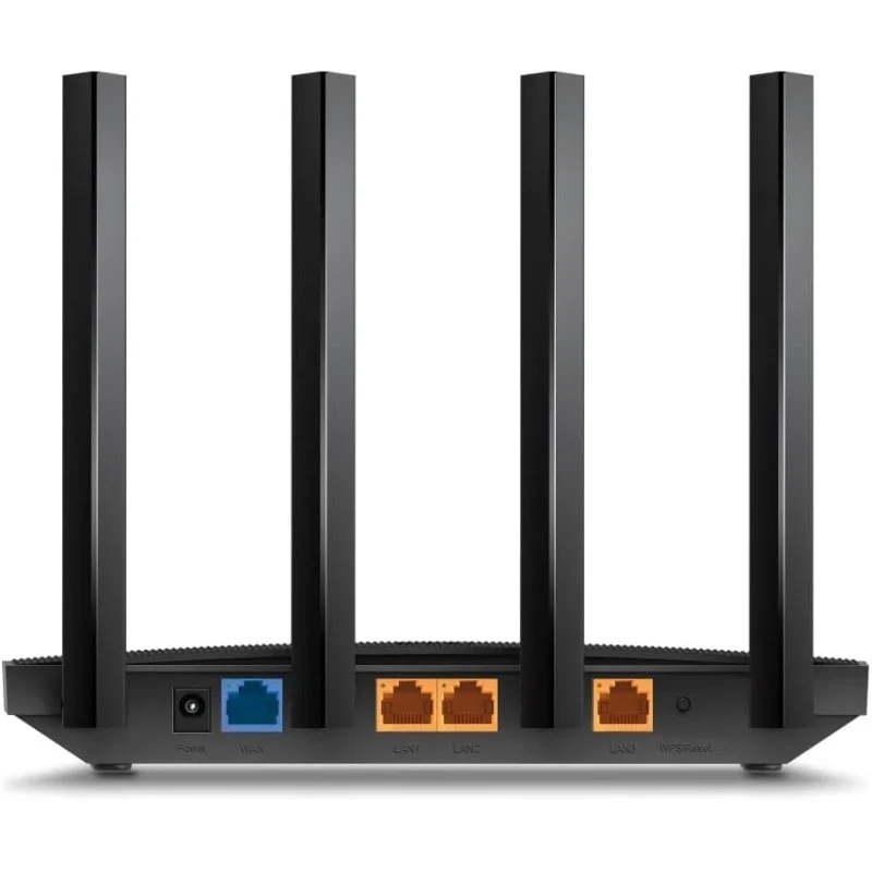 TP-Link Archer AX12 Routeur sans fil double bande AX1500 WiFi 6 - 4 ports RJ-45 - 4 antennes externes - Couleur noire