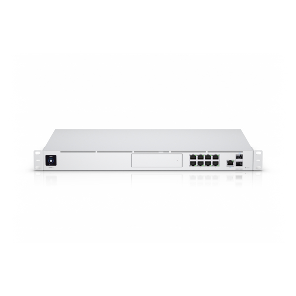 Ubiquiti UDM Pro Routeur/Console réseau tout-en-un 10G 3,5 Gbit/s - Géré - 9 ports RJ45, 2 emplacements SPF+