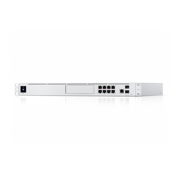 Ubiquiti UDM Pro Routeur/Console réseau tout-en-un 10G 3,5 Gbit/s - Géré - 9 ports RJ45, 2 emplacements SPF+