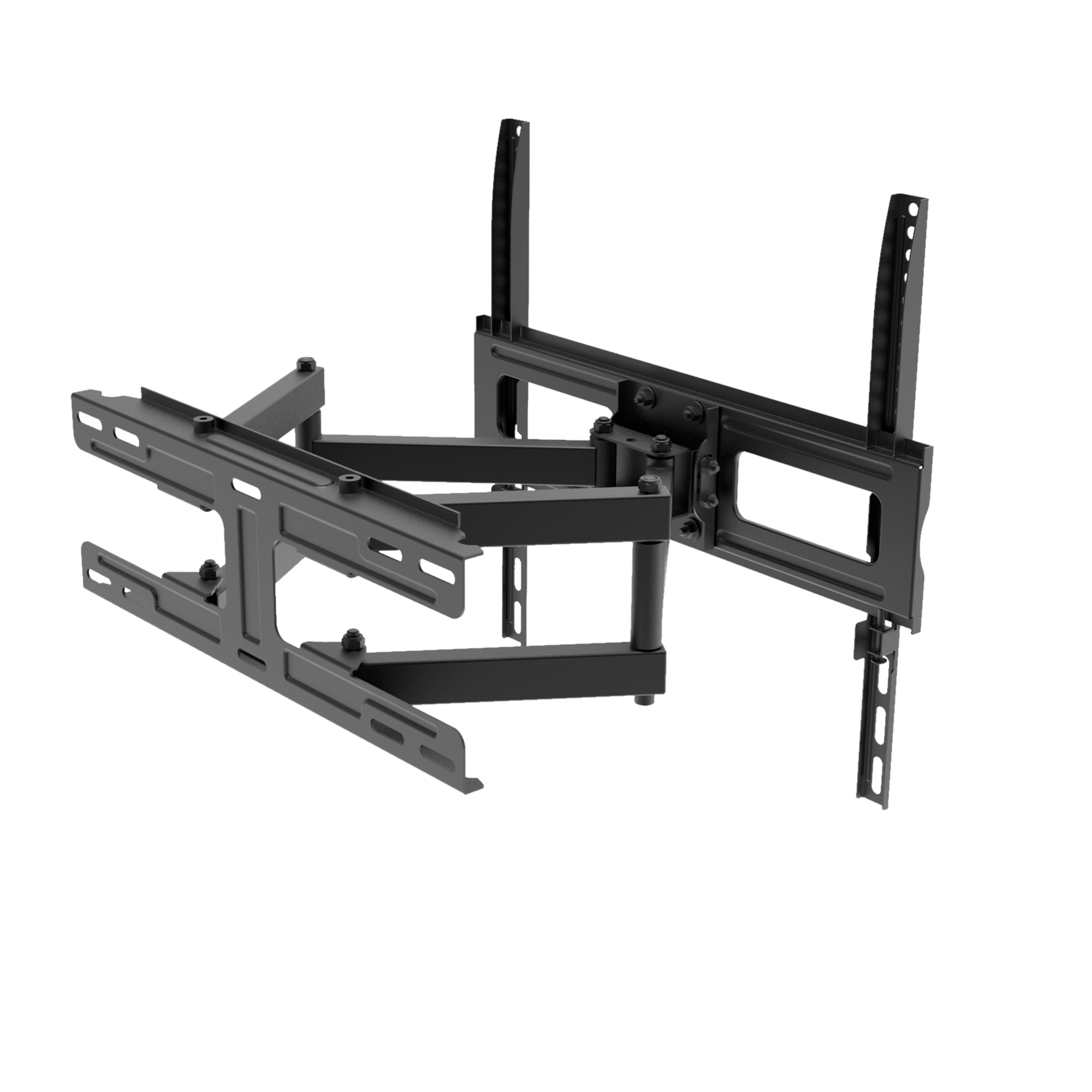 Unykach UK1280 Support mural à double bras extensible et articulé pour TV 32"-55" - Poids maximum 50 kg - VESA Max 400 x 400 mm