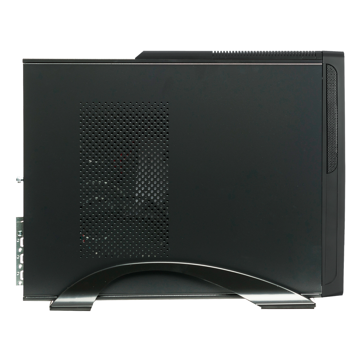 Unykach UK2010SE Boîtier tour MicroATX - Alimentation 450 W incluse - Taille de disque prise en charge 3,5", 2,5" - USB-A 3.2, USB-C 3.2 et audio