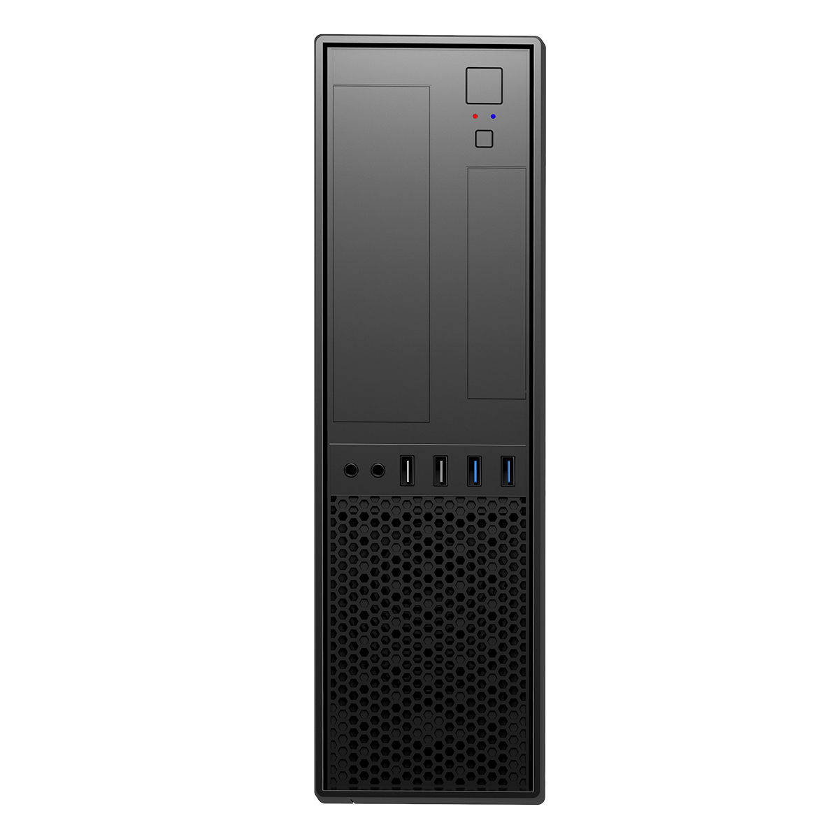 Unykach UK3001 Boîtier tour MicroATX NOIR - Taille de lecteur prise en charge 3,5", 2,5" - USB-A 2.0/3.0 et audio