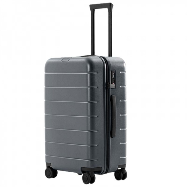 Valise à roulettes Xiaomi Classic Pro 39L - Roues Pivotantes - Poignée Télescopique Verticale et Poignée Horizontale - Serrure à Code TSA - Serrure Anti-Éclatement - Couleur Gris