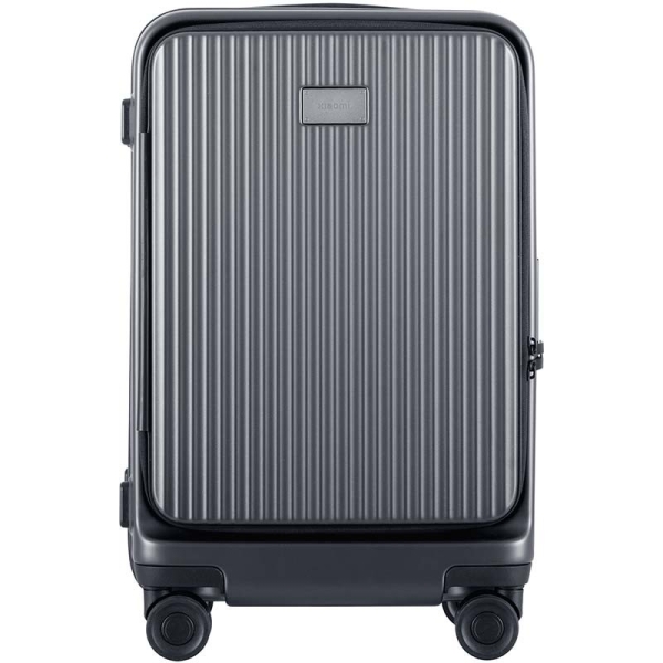 Valise Rigide à Roulettes Ouverture Frontale Xiaomi 20" 38,5L - Ouverture Frontale - Poignée Télescopique - Serrure TSA - Couleur Gris