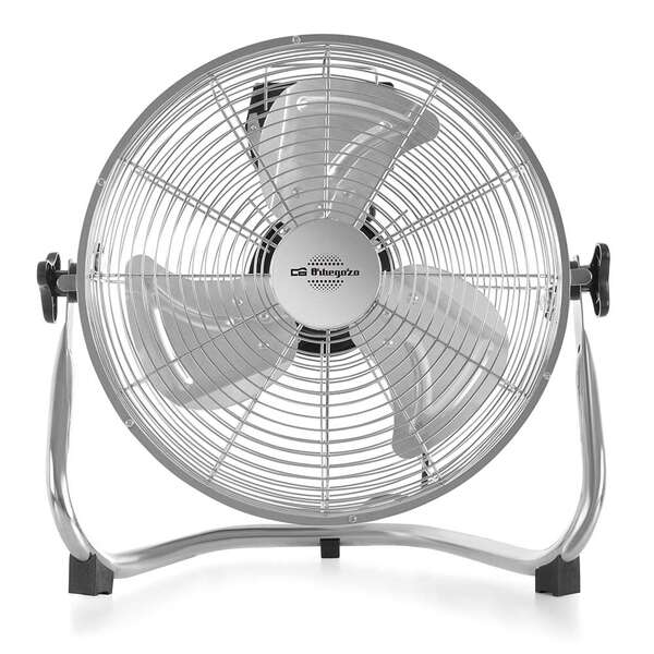 Ventilateur Industriel Orbegozo PW 1332 - Puissant et Sûr - Pales 30 cm - 3 Vitesses - Système Anti-Basculement - Poignée de Transport - Tête Réglable