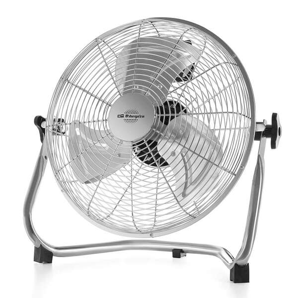 Ventilateur Industriel Orbegozo PW 1332 - Puissant et Sûr - Pales 30 cm - 3 Vitesses - Système Anti-Basculement - Poignée de Transport - Tête Réglable