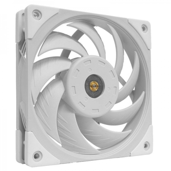 Ventilateur PC Mars Gaming MF-NC - Pales hybrides - Fonctionnement silencieux - Roulement FDB - Contrôle PWM - Débit d'air optimal - Couleur blanche