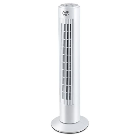 Ventilateur Tour Muvip - 50W - 3 Vitesses - Couleur Blanc